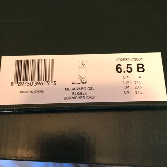 Ralph Lauren Mesa/Burnished BOOTS wide calf - Picture 14 of 16